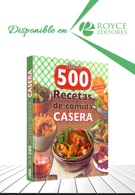 Compra en línea Más de 500 Recetas de Comida Casera