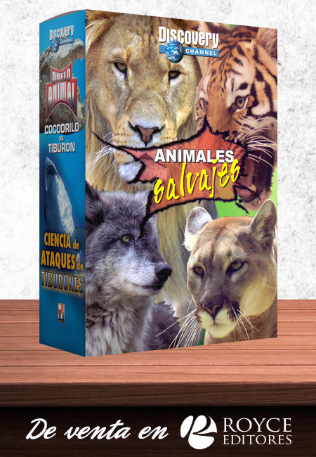 Compra en línea Animales Salvajes 4 DVDs