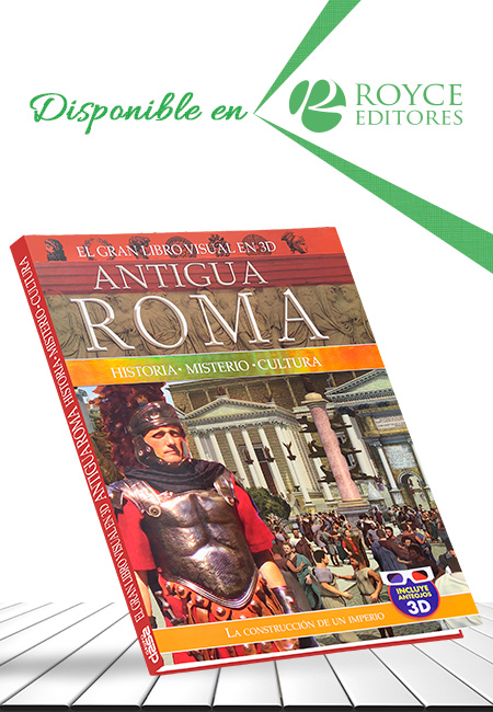Compra en línea El Gran Libro Visual en 3D Antigua Roma