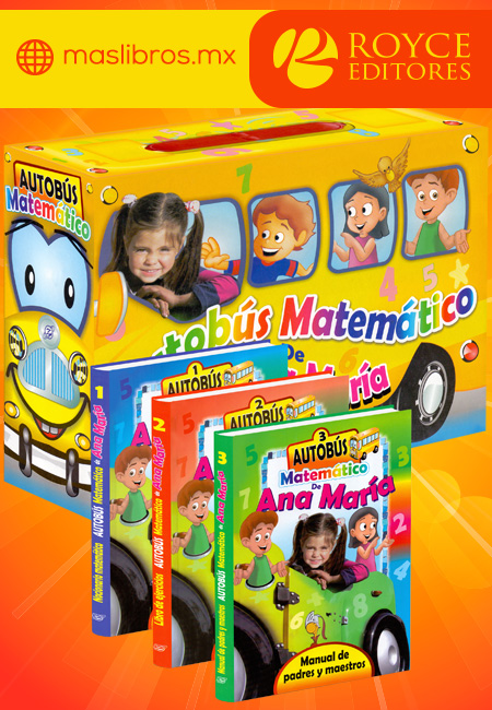 Compra en línea Autobús Matemático de Ana María 3 Vols