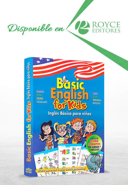 Compra en línea Basic English For Kids con CD-ROM