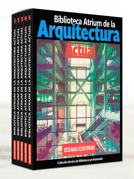 Compra en línea Biblioteca Atrium de la Arquitectura Actual 5 Vols
