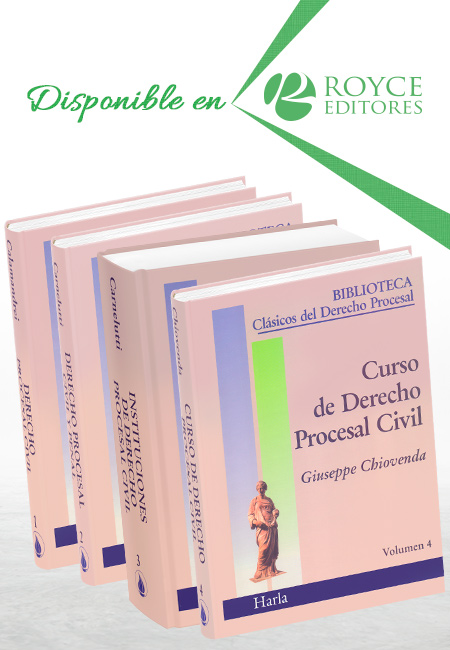 Compra en línea Biblioteca Clásicos del Derecho Procesal 4 Vols