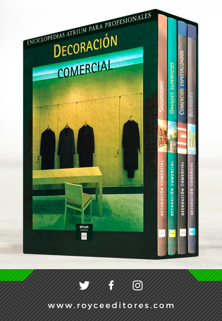 Compra en línea Biblioteca de la Decoración Comercial 4 Vols