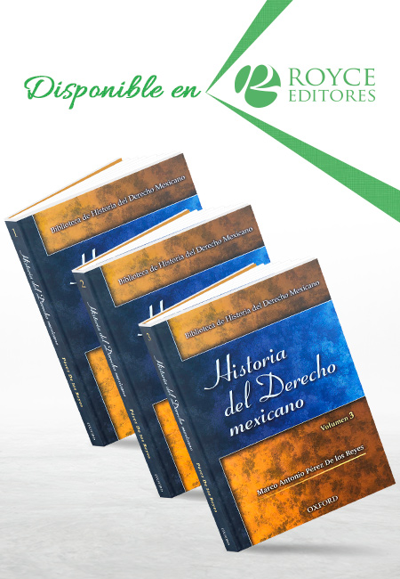 Compra en línea Biblioteca de Historia del Derecho Mexicano 3 Vols