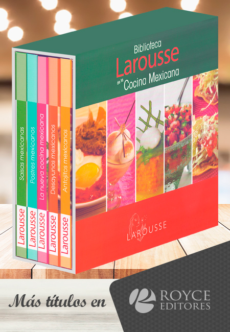 Compra en línea Biblioteca Larousse de la Cocina Mexicana 5 Vols