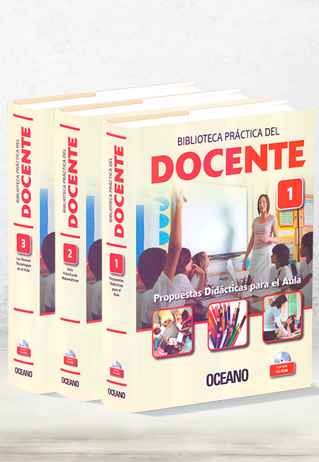 Compra en línea Biblioteca Práctica del Docente 3 Vols con 3 CD-ROMs