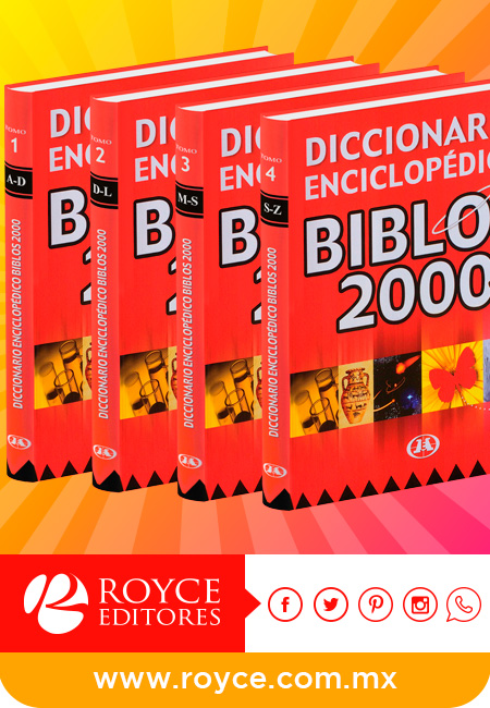 Compra en línea Diccionario Enciclopédico Biblos 2000 » 4 Vols con CD-ROM