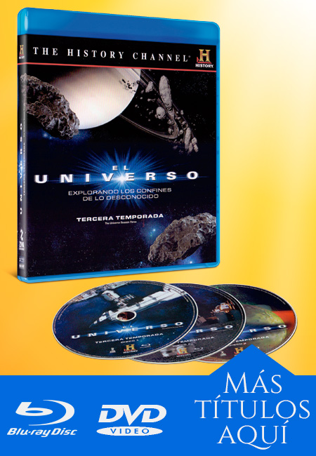 Compra en línea El Universo Tercera Temporada 3 Blu-ray