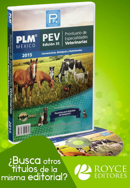 Compra en línea CD-ROM PEV 2015 Prontuario de Especialidades Veterinarias