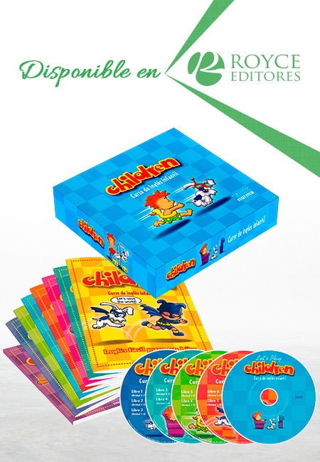 Compra en línea Children Curso de Inglés Infantil 7 Vols con 4 CD-ROMs y un DVD