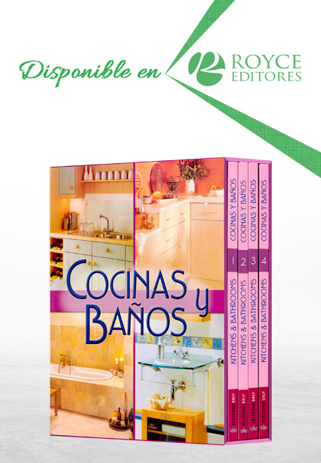 Compra en línea Cocinas y Baños 4 Vols con CD-ROM