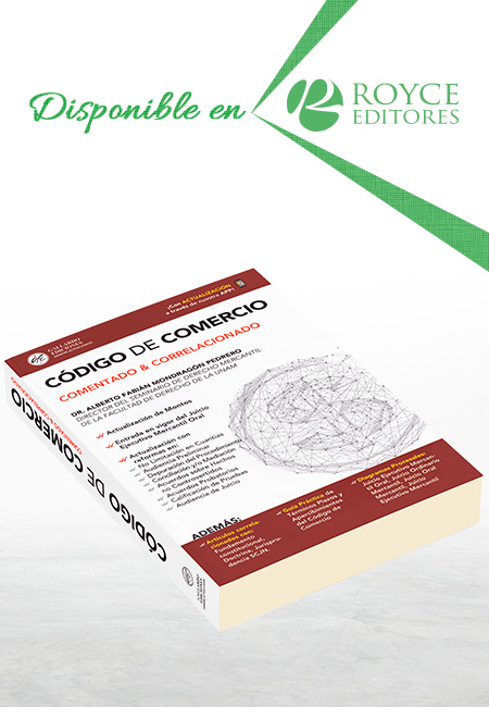 Compra en línea Código de Comercio Comentado y Correlacionado 2021