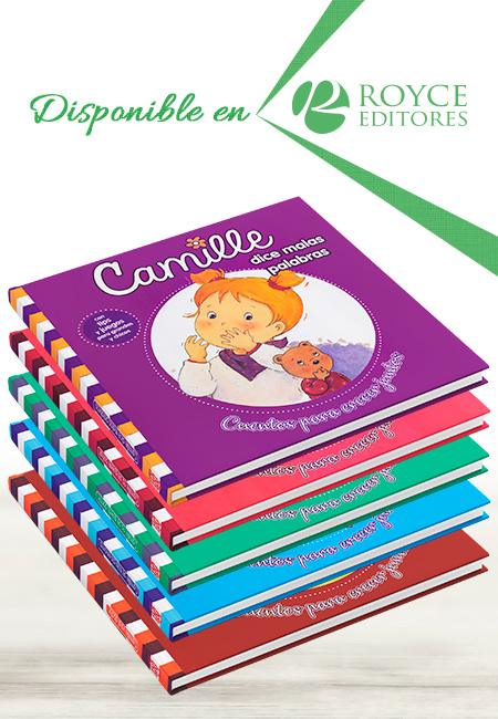 Compra en línea Camille Cuentos para Crecer Juntos 5 Vols (Rosa)