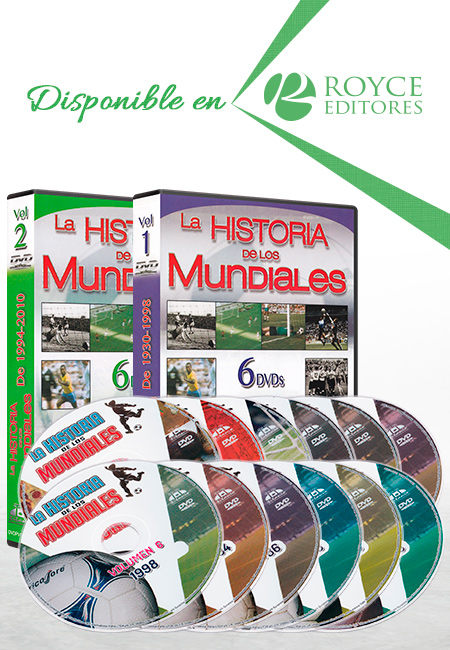 Compra en línea La Historia de los Mundiales en 12 DVDs