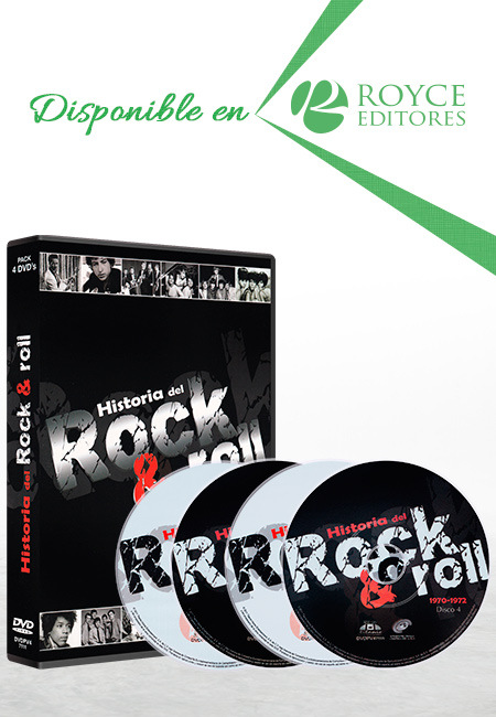 Compra en línea Historia del Rock & Roll en 4 DVDs