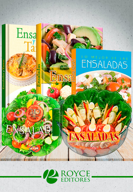 Compra en línea Colección Exclusiva Ensaladas 5 Vols