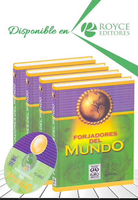 Compra en línea Forjadores del Mundo 4 Vols con CD-ROM