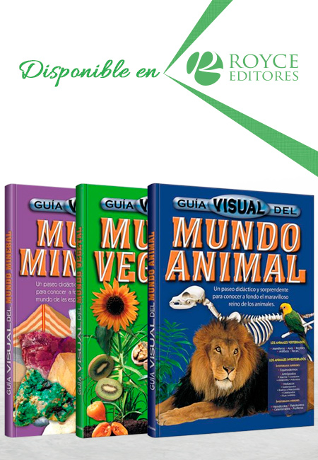 Compra en línea Colección Guías Visuales: Animal, Vegetal y Mineral