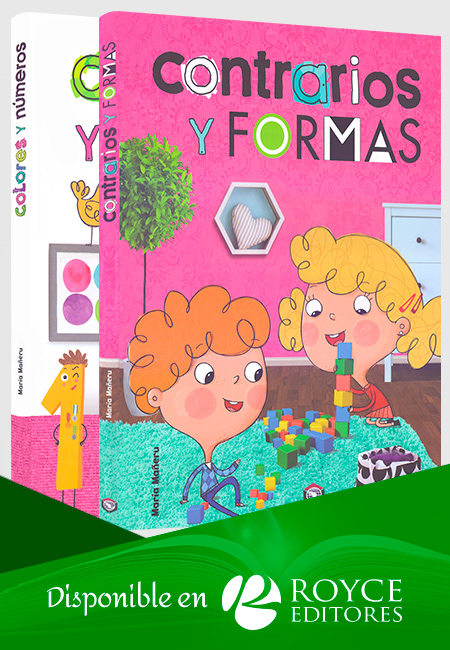 Compra en línea Colores, Números, Contrarios y Formas 2 Vols