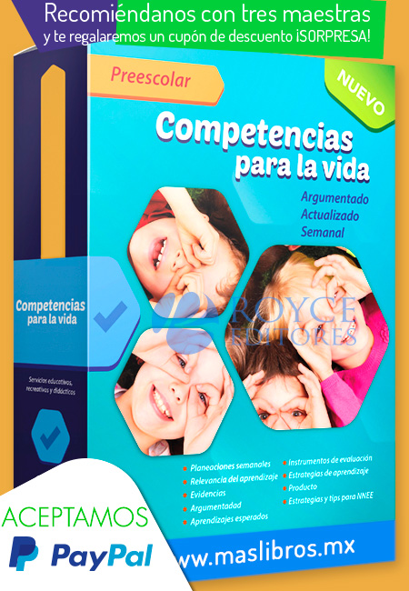 Compra en línea Competencias para la Vida Preescolar