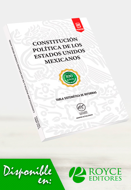 Compra en línea Constitución Política de los Estados Unidos Mexicanos con eBook