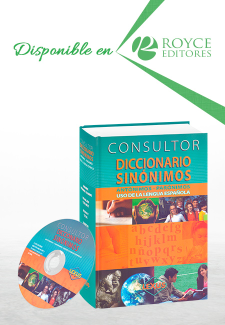 Compra en línea Consultor Diccionario Sinónimos Antónimos-Parónimos con CD-ROM