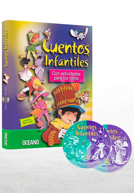 Compra en línea Cuentos Infantiles con Actividades para Los Niños con 2 CD-Audio