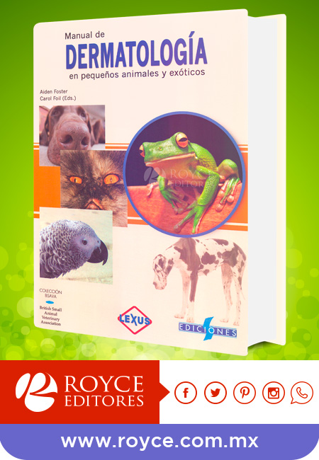 Compra en línea Manual de Dermatología en Pequeños Animales y Exóticos