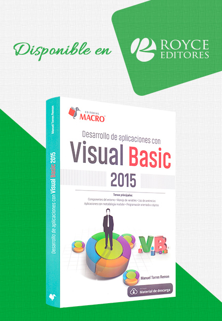 Compra en línea Desarrollo de Aplicaciones con Visual Basic 2015