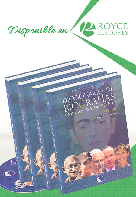 Compra en línea Diccionario de Biografías Universales y de México 4 Vols