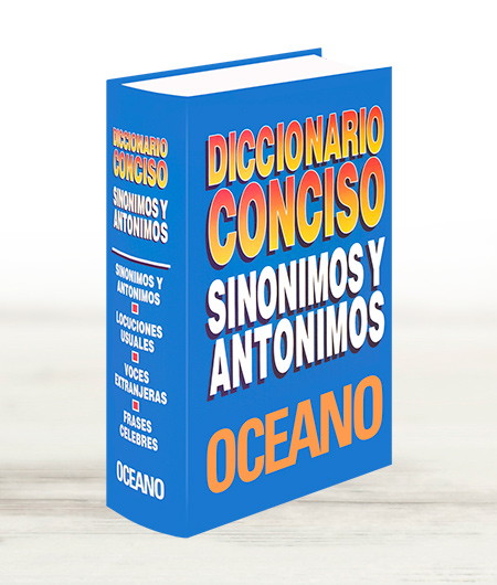 Compra en línea Océano Conciso Diccionario de Sinónimos y Antónimos