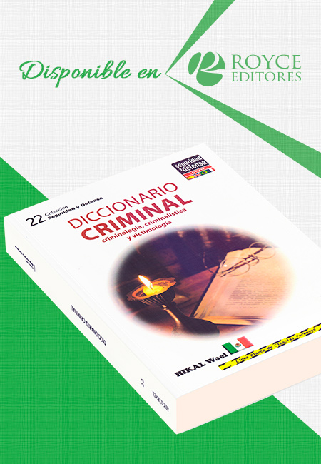 Compra en línea Diccionario Criminal Criminología, Criminalística y Victimología