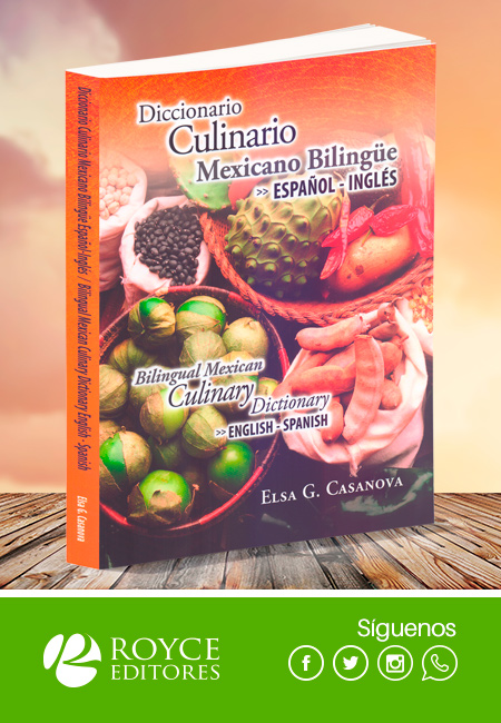 Compra en línea Diccionario Culinario Mexicano Bilingüe Español-Inglés