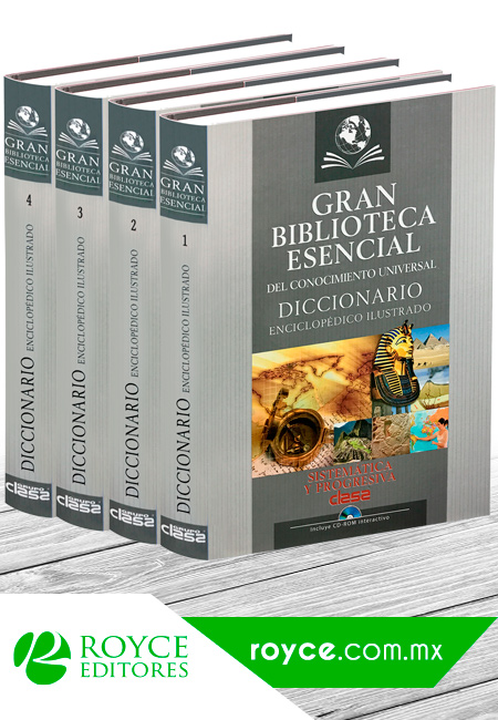 Compra en línea Biblioteca Esencial Diccionario Enciclopédico 4 Vols con CD-ROMs