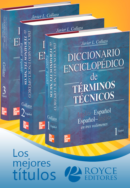 Compra en línea Diccionario Enciclopédico de Términos Técnicos Collazo 3 Vols