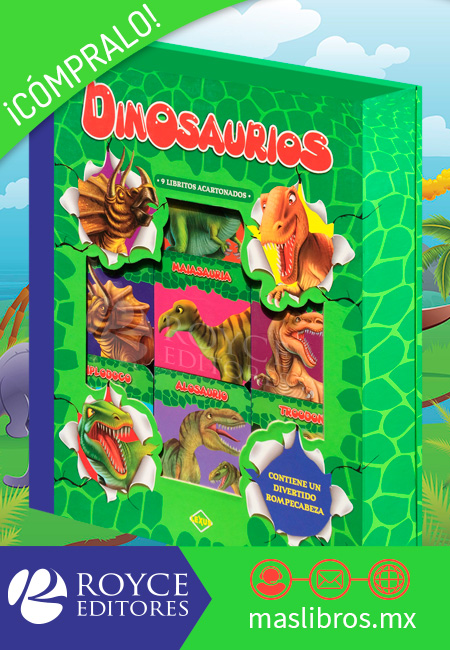 Compra en línea Dinosaurios 9 Libritos
