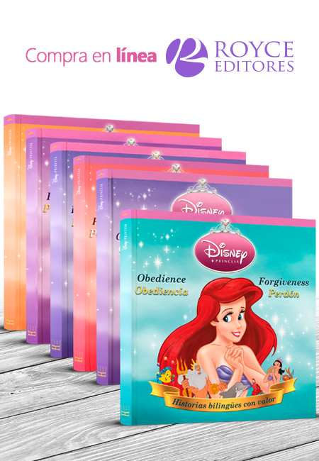 Compra en línea Disney PRINCESA Historias Bilingües con Valor 6 Vols