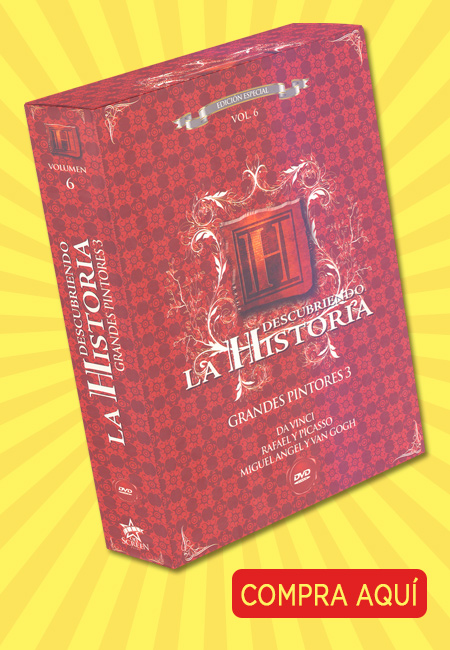 Compra en línea Descubriendo La Historia Grandes Pintores 3 en 3 DVDs