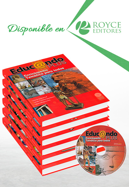 Compra en línea Educando Plus Enciclopedia Temática Para Todos 6 Vols con CD-ROM