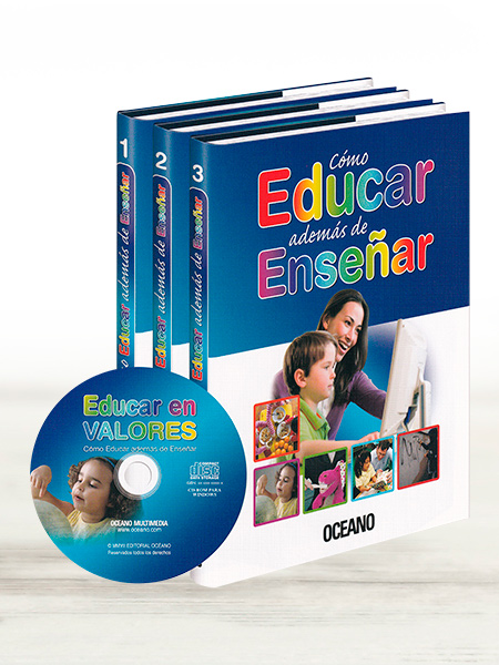 Compra en línea Cómo Educar Además de Enseñar 3 Vols con CD-ROM