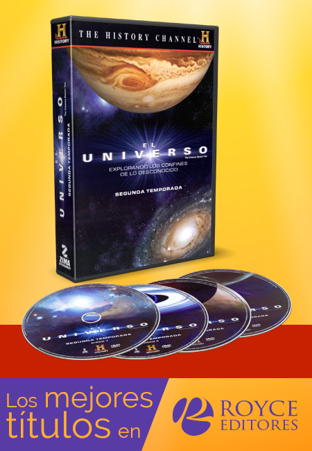 Compra en línea El Universo Segunda Temporada 4 DVDs