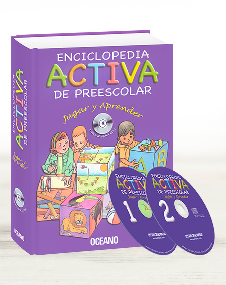 Compra en línea Enciclopedia Activa Preescolar Jugar y Aprender con 2 CDs Audio