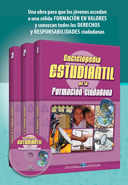 Compra en línea Enciclopedia Estudiantil de la Formación Ciudadana 3 Vols