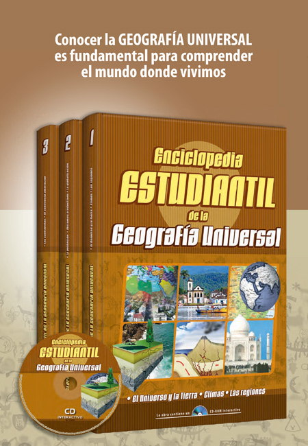 Compra en línea Enciclopedia Estudiantil de la Geografía Universal 3 Vols