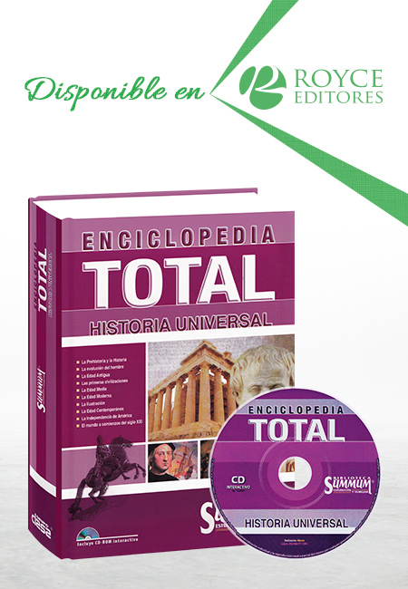 Compra en línea Enciclopedia Total Historia Universal con CD-ROM