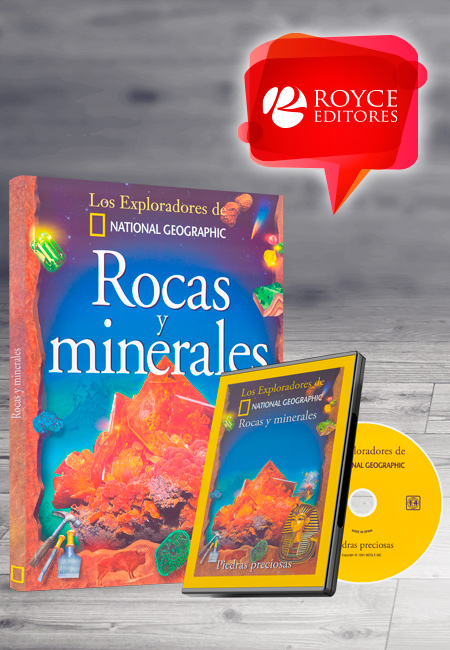 Compra en línea Los Exploradores Rocas y Minerales con DVD