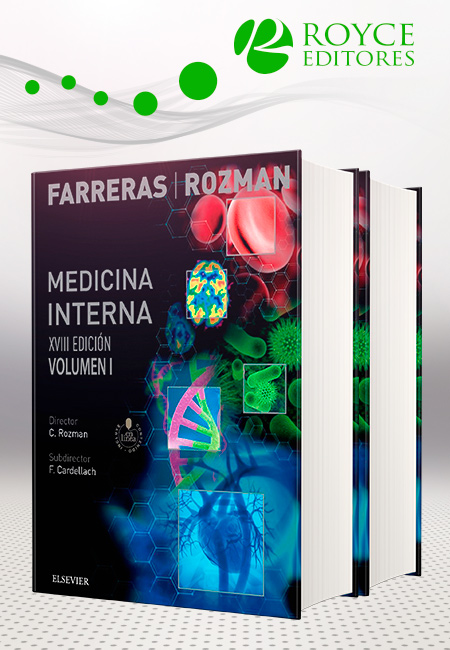 Compra en línea Farreras-Rozman. Medicina Interna 18ª Edición 2 Vols