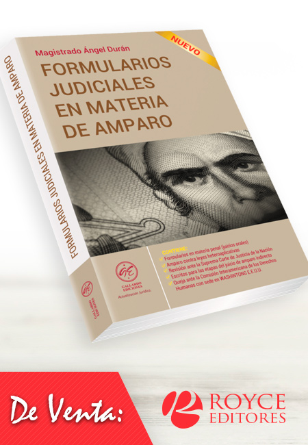 Compra en línea Formularios Judiciales en Materia de Amparo