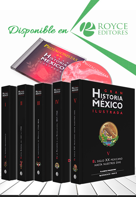 Compra en línea Gran Historia de México Ilustrada 5 Vols con CD-ROM